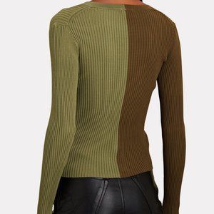 Staud cargo cardigan seen on nicole richie on the drew barrymore show